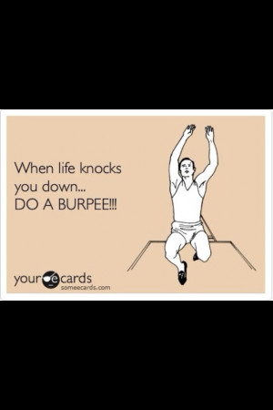 Fit quote #burpee #exercise #workout #funny #fitness #inspiration ...