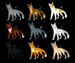 Warrior Cat Adopts: Closed by ~ Zillastar-Adoptables