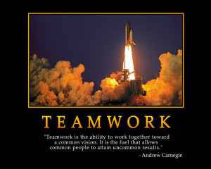 teamwork is the ability to work together toward a common vision it is ...