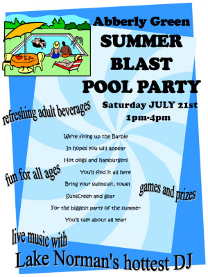 Summer Blast Pool Party