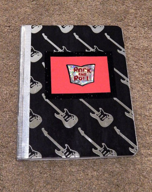 Rock and Roll Guitar Quote Journal Notebook by CadburysKeepsakes, $8 ...