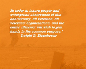 famous veterans day quotes by presidents dwight d eisenhower in