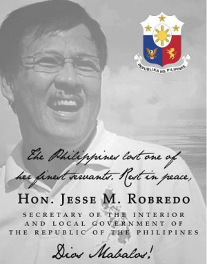 Rest in peace DILG Sec. Jesse Robredo Salute