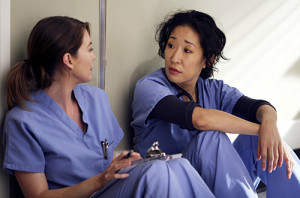 ... of Having a Person (Meredith and Cristina in Grey’s Anatomy