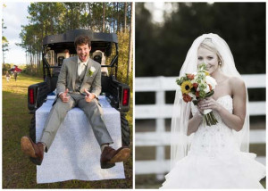 Duck Dynasty themed wedding