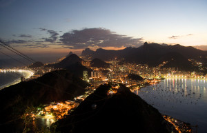 image description for rio de janeiro at night wallpaper rio de janeiro ...