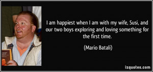 ... boys exploring and loving something for the first time. - Mario Batali
