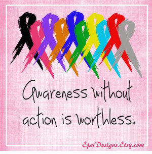 Awareness without action is worthless.