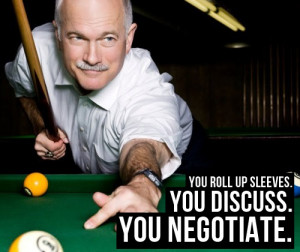 An inspiring quote from Jack Layton's Last Letter to Canadians