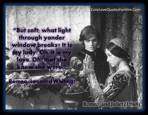 Romeo and Juliet Famous Quotes