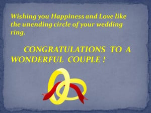 Wedding Wishes For Newly Married Couple Exandle And