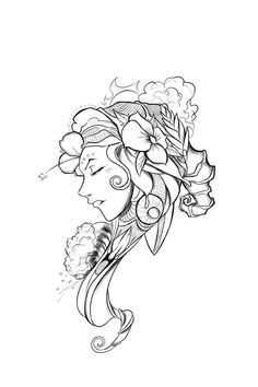 Artwork by Brandon Boyd of Incubus (possibly a new tattoo inspiration ...
