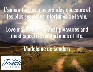 amour fait les plus grandes douceurs et les plus sensibles ...