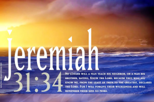 Bible Verses Jeremiah 31:34 Scripture Ocean HD Wallpaper