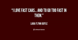 Quotes About Fast Cars