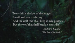 suppose a quote from The White Man's Burden would be wildly ...