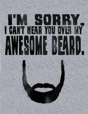 Awesome Beard T-shirt