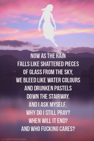 bands, pierce the veil, quotes, selfish machines