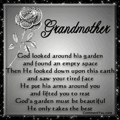 ... Poems In Death | teacher quotes thank you. thank you so much Grandma