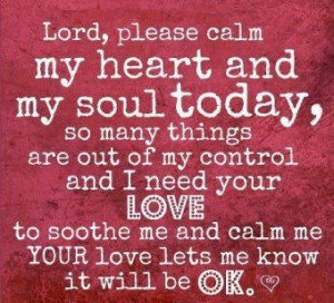 Don't be anxious about anything! Pray!