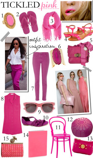 COLOR MOMENT: TICKLED PINK