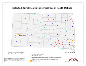 Shows the state’s Critical Access Hospitals, Rural Health Clinics ...