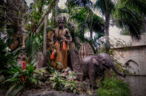 Trader Sam at the end of the World Famous Jungle Cruise Attraction in ...