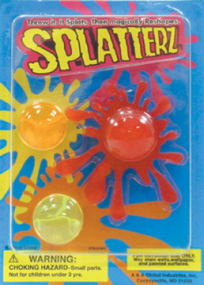 Splatterz- - 1.1 Inch Acorn-Shaped Toy Capsules #2125