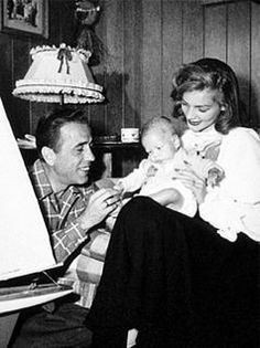 lauren bacall quotes | Bogie and Bacall at Home - classic-movies Photo ...