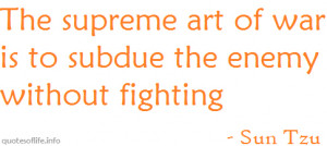 Art of War Sun Tzu Quotes