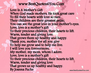 Viewing Gallery For - Mother And Son Love Quotes