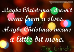 ... jpg maybe christmas doesnt come from a store quote xmas quote10 copy