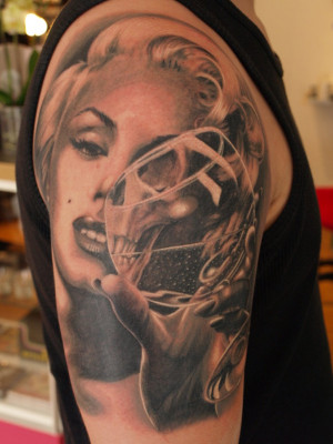 Today we have selected some stunning Marilyn Monroe Tattoo from a ...