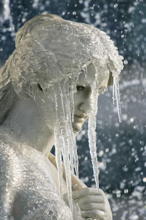 Statue de glace