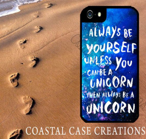 Galaxy Space Unicorn Quote Apple iPhone 4 by CoastalCaseCreations, $26 ...
