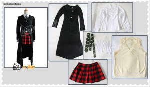 deluxe soul eater maka albarn cosplay costume clothes custom made