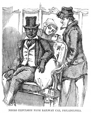 Detail] Negro expulsion from railway car