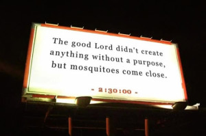 The Truth Billboard...
