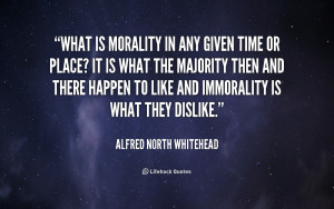 Searched Term: morality quotes