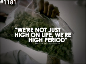 ... high period life quotes blunted baked lifted stoned pot pothead joint