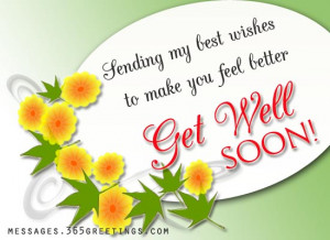 the hope that you bloom into good health soon get well soon quote