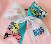 Cheer Bows With Quotes