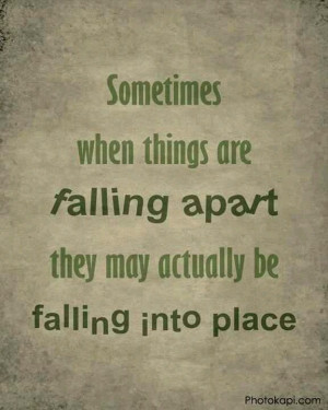 Falling apart
