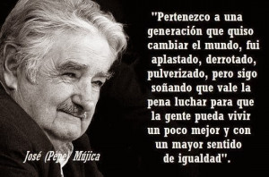 Frases Positivas : Frase de Mujica
