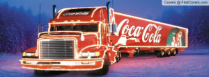 coca cola christmas truck Profile Facebook Covers