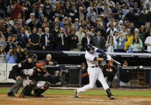 Derek Jeter hit the winning run for his perfect Yankee Stadium finale