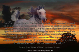 An excerpt from “Winds of Time” by Carmel Rowley