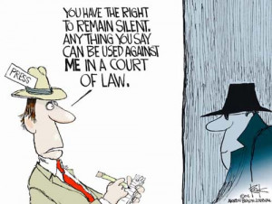 Fifth Amendment Cartoons...