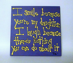 Quote - Daughter Gift - Mother Daughter Gift - 12x12 Canvas Quotes ...