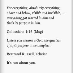Rick Warren- purpose driven life